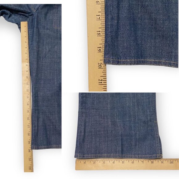 Vintage DKNY Chambray Cropped pants, Size 12 US - Picture 12 of 12